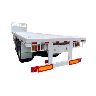 40ft Container Utility Semi-Trailer Flatbed Trailer Doppelleitungsbremssystem 12R22.5 Reifen
