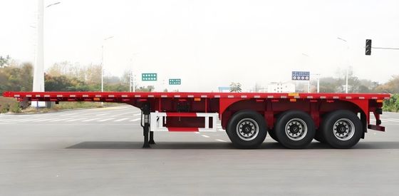 Leaf Spring 90 W mm*13/16 Dicke mm*10 Schicht 40ft Gänsenhals Skelett Semi-Trailer