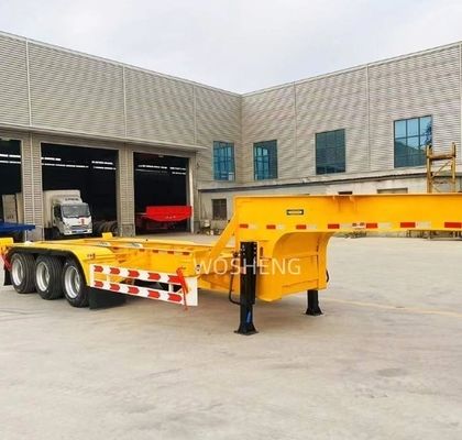 Leaf Spring 90 W mm*13/16 Dicke mm*10 Schicht 40ft Gänsenhals Skelett Semi-Trailer