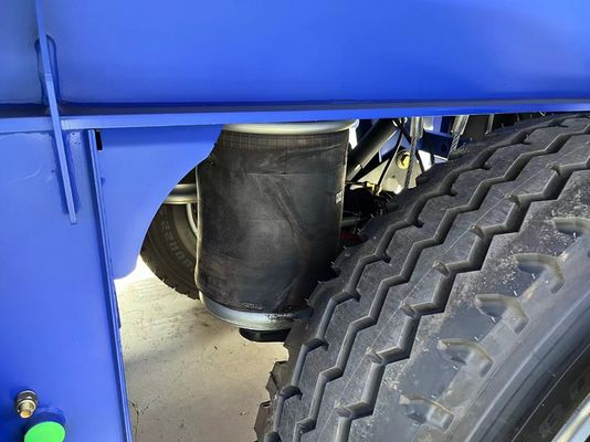 4 Achsen Hydraulischer Rücken-Dump-End Kippen-Semi-Anhänger für Sandstein Getreide Transport