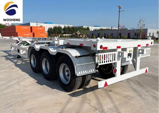 Nach Anforderung des Kunden 40ft Container Skeleton Semi-Trailer für Container Transport Bedürfnisse