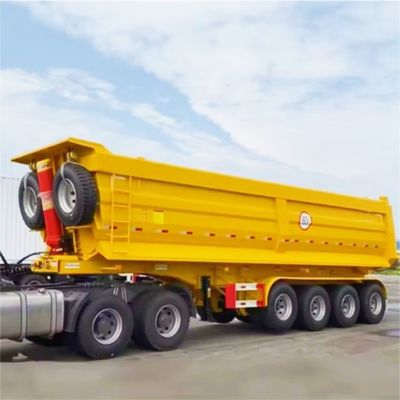 Gepasst 3/4 Achsen Hydraulische Kipper End Tipping Semi Anhänger mit und erschwinglich