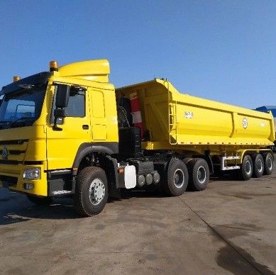 Gepasst 3/4 Achsen Hydraulische Kipper End Tipping Semi Anhänger mit und erschwinglich