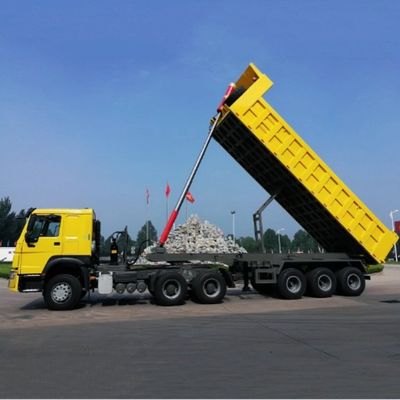 Gepasst 3/4 Achsen Hydraulische Kipper End Tipping Semi Anhänger mit und erschwinglich
