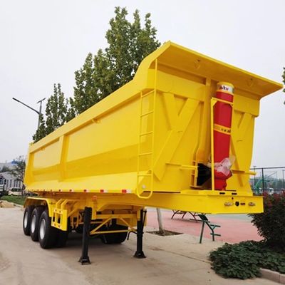 Gepasst 3/4 Achsen Hydraulische Kipper End Tipping Semi Anhänger mit und erschwinglich