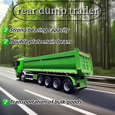 Lkw-Anhänger mit anpassbarem U-Typ-Schwerlastfahrzeug mit 3-8 Achsen