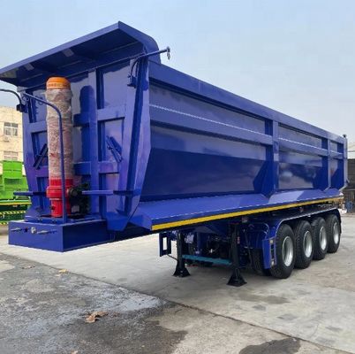 Mechanische Aufhängung 40-100 Tonnen Max Nutzlast Dump Tipper Lkw Anhänger für Erztransport