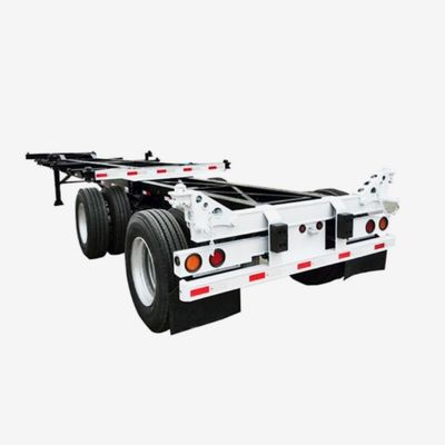20ft 40ft 45ft 53ft Container Skeleton Semi-Trailer für Nigeria Lkw Multi-Funktion