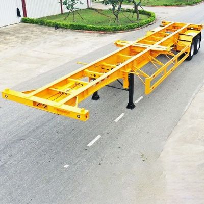 20ft 40ft 45ft 53ft Container Skeleton Semi-Trailer für Nigeria Lkw Multi-Funktion