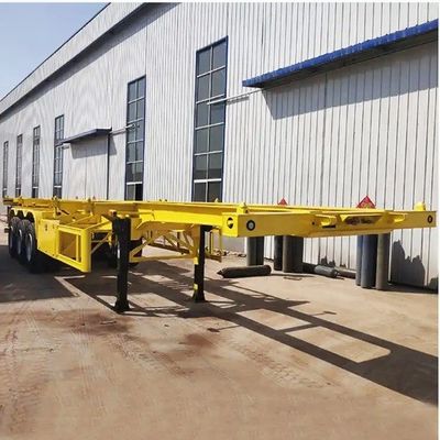20ft 40ft 45ft 53ft Container Skeleton Semi-Trailer für Nigeria Lkw Multi-Funktion
