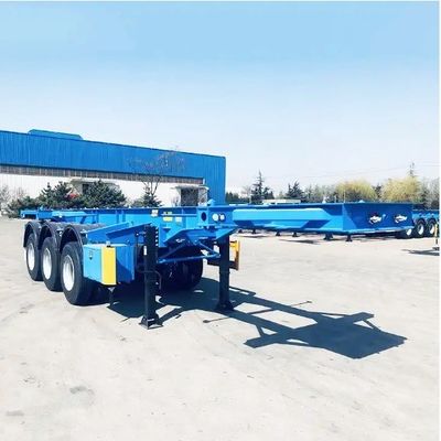 20ft 40ft 45ft 53ft Container Skeleton Semi-Trailer für Nigeria Lkw Multi-Funktion
