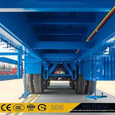 2&quot;, 50mm oder 3,5&quot; 90mm King Pin 60 Tonnen 80 Tonnen Flatbed Semi Truck Anhänger 20ft