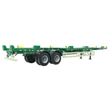 Anpassbarer 12.38x2.48x1.55m Container Skeleton Halbanhänger für den Containertransport