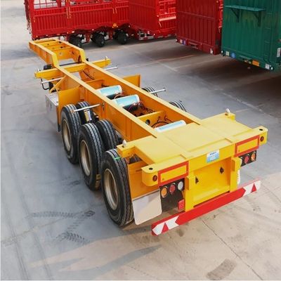 JOST 2&quot; 50mm oder3.5&quot; 90mm King Pin 2024 3 Achsen Skeleton Container Chassis Halbanhänger