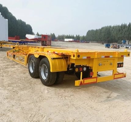 40ft Container Transport Made Easy Skeleton Semi-Trailer mit Container Twist Schlösser