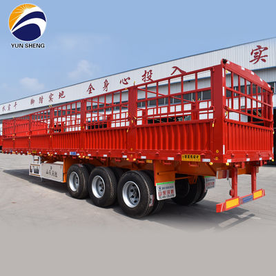 Maximale Nutzlast 30000 kg Tierquadrat Transport Zaun Semi-Anhänger für den Transport von Gemüse