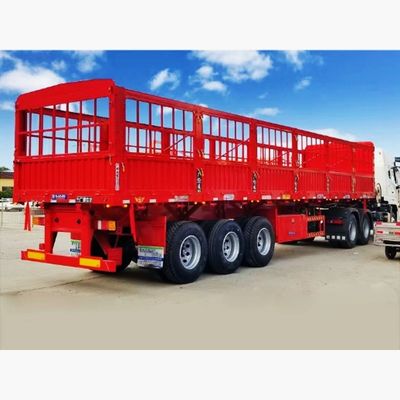 Maximale Nutzlast 30000 kg Tierquadrat Transport Zaun Semi-Anhänger für den Transport von Gemüse