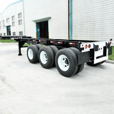 Containeranhänger 3 Achsen-Skelett-Halbanhänger-Chassis mit maximaler Nutzlast von 50 Tonnen