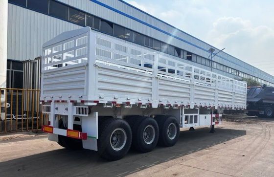 Anpassungsfähiger Sattelzug für den Transport von Massengütern 30-100 Tonnen