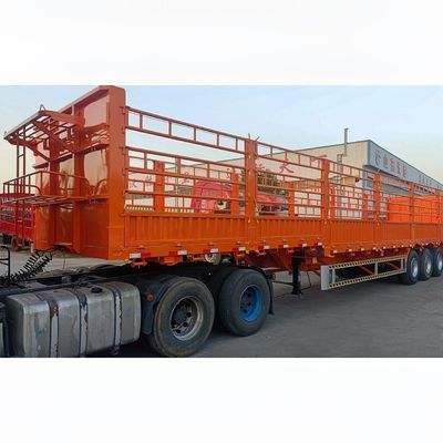 Anpassungsfähiger Ladungszaun Stake Semi-Lkw-Anhänger für Gemüse-Frucht-Quadrat Transport