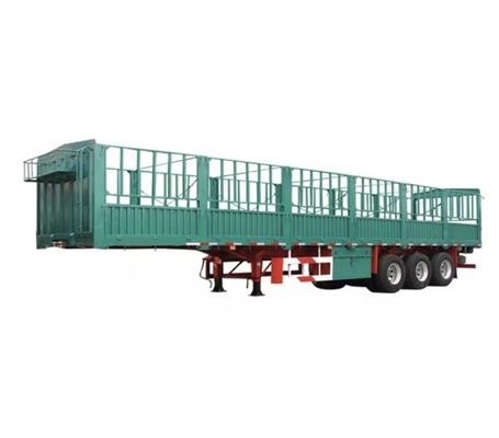 3 Achsen 4 Achsen 40ft Transport Viehzaun Semi-Anhänger mit Wabco Bremssystem