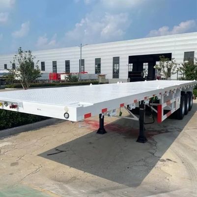 Individuelle 3 Achsen 40ft Container Flatbed Semi-Truck Anhänger mit maximaler Nutzlast von 100 Tonnen