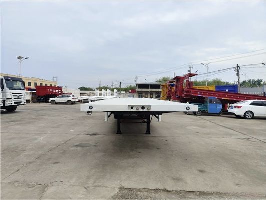 Individuelle 3 Achsen 40ft Container Flatbed Semi-Truck Anhänger mit maximaler Nutzlast von 100 Tonnen