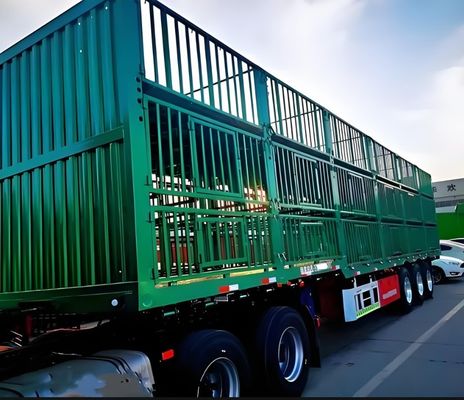 -Spot Halbanhänger Rinder Schafe Pferde Transport Hochfestigkeit Last Zaun Anhänger