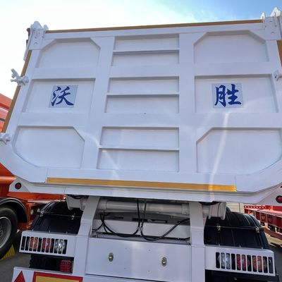 3 Achsen 10 Meter U-förmiger Kipp-Sepiauflieger für den Transport von Sandsteinkorn
