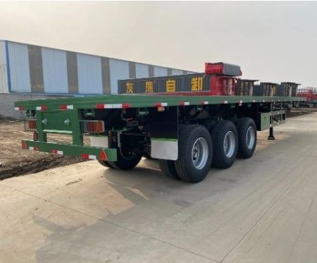 30-100 t Container- und Schwerlast-Schienenwagen mit 28 t schwerem Landegerät