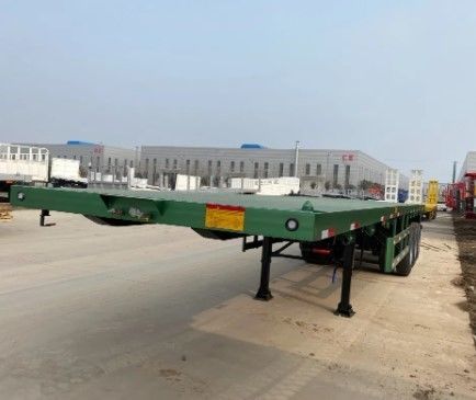 30-100 t Container- und Schwerlast-Schienenwagen mit 28 t schwerem Landegerät