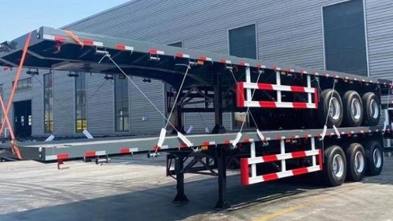 30-100 t Container- und Schwerlast-Schienenwagen mit 28 t schwerem Landegerät