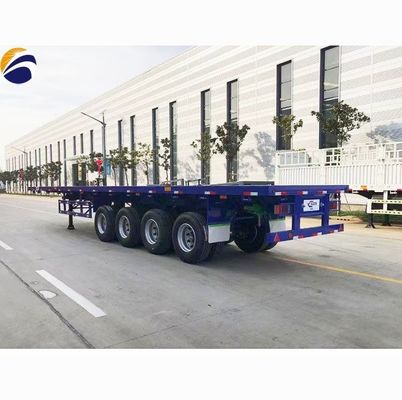Dauerhafter 40ft 20ft Container Normal Bulk Cargo Flatbed Semi-Trailer für den Transport