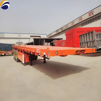 Dauerhafter 40ft 20ft Container Normal Bulk Cargo Flatbed Semi-Trailer für den Transport