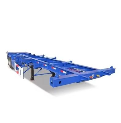 Container Anhänger Skelett Halbanhänger zum Transport 20ft 40ft Container mit Design
