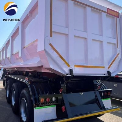 3 Achsen 4 Achsen Kipper Tipper Rücken Dump Truck Semi-Anhänger 9800x2500x3500mm