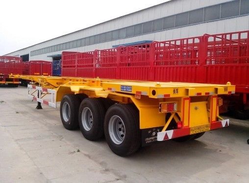 2 Achsen 20FT Skelettramm Container Transport Halbanhänger auf Kundenwunsch