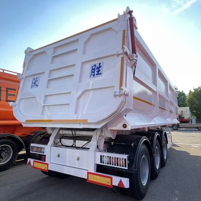 angepasster 3-Achsen-Tipper-Tipper-Hinterhüller-Dump-Truck-Semi-Anhänger für den Bau
