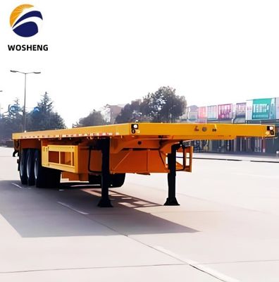 Maximale Nutzlast von 100 Tonnen Semi-Anhänger ideal für den Transport von 20ft 45ft 40ft Container