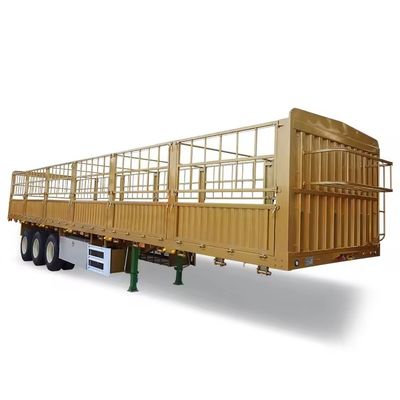 3 Achsen Schrankenfrachtanhänger mit maximaler Nutzlast von 100 Tonnen und 13000*2550*2900mm Abmessungen