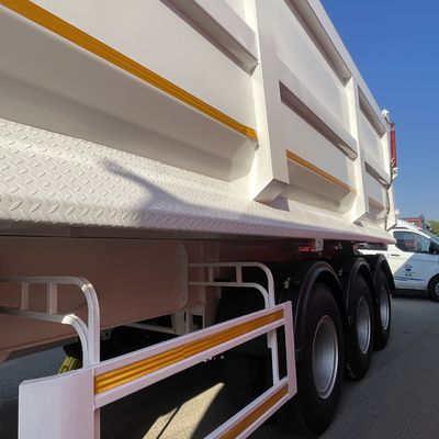 angepasster 3-Achsen-Tipper-Tipper-Hinterhüller-Dump-Truck-Semi-Anhänger für den Bau