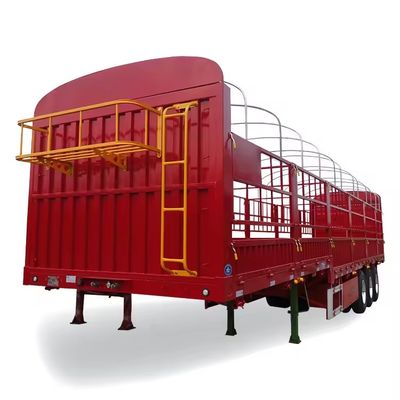 3 Achsen Schrankenfrachtanhänger mit maximaler Nutzlast von 100 Tonnen und 13000*2550*2900mm Abmessungen