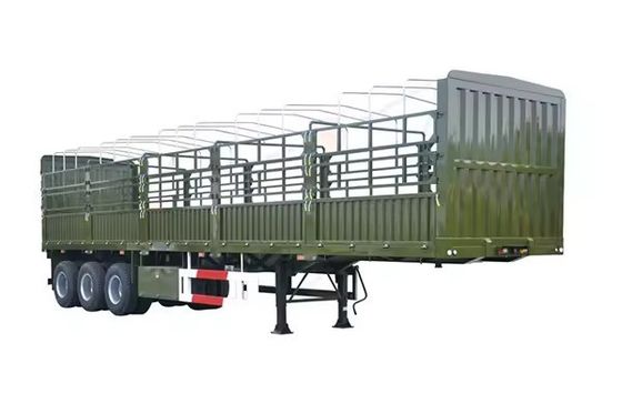 3 Achsen Schrankenfrachtanhänger mit maximaler Nutzlast von 100 Tonnen und 13000*2550*2900mm Abmessungen