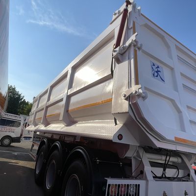 angepasster 3-Achsen-Tipper-Tipper-Hinterhüller-Dump-Truck-Semi-Anhänger für den Bau