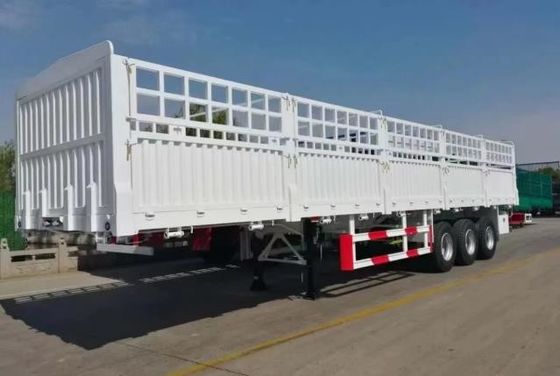 Hochzaun Semi-Anhänger 3/4 Achse Pfahl Typ Lkw Anhänger mit und Anpassung