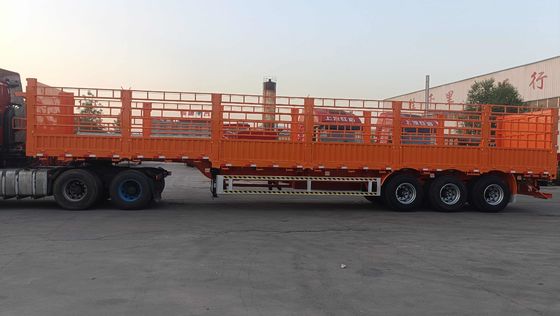 Hochzaun Semi-Anhänger 3/4 Achse Pfahl Typ Lkw Anhänger mit und Anpassung
