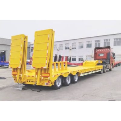 3 Achsen Lowbed Lowboy Halbanhänger mit Dual Line Bremssystem und 16000x2500x1100mm