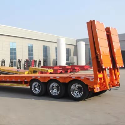 3 Achsen Lowbed Lowboy Halbanhänger mit Dual Line Bremssystem und 16000x2500x1100mm