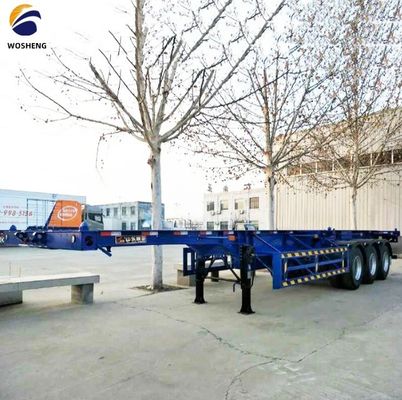 3 Achsen 20FT 40FT Gänsehals Container Chassis Skelett Halbanhänger