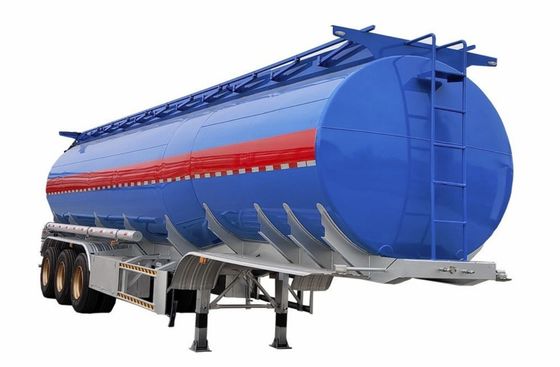 OTTC-zertifizierter 3-Achsen-Tankanhänger für Treibstofföl mit einer Kapazität von 30000-50000 l und einer Ellipseform